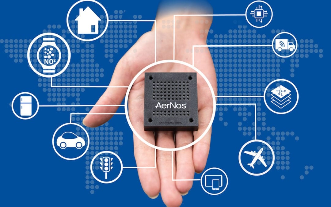 AERNOS TO DEMONSTRATE AERIOT, A BREAKTHROUGH INTERNET OF THINGS NANO GAS SENSOR AT CES 2019