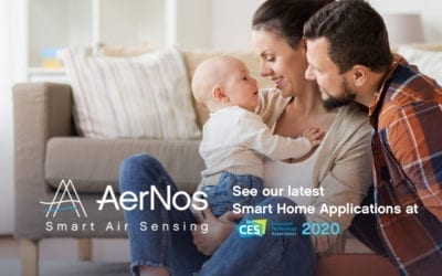 Smart Home Nano Gas Sensors by AerNos to Play a Key Role in Health and Wellness