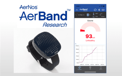 Wearable Ozone Gas Sensor with Real Time Monitoring of Personal Exposure to Ozone by AerNos